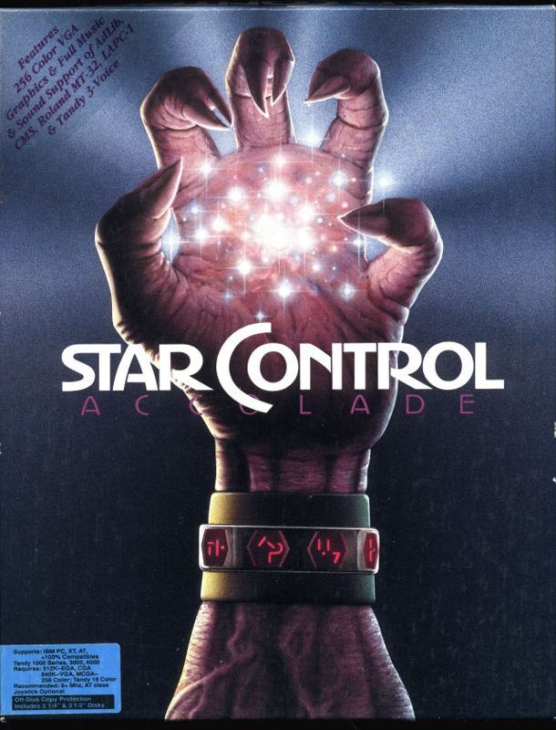 Star Control box art for Sega Mega Drive